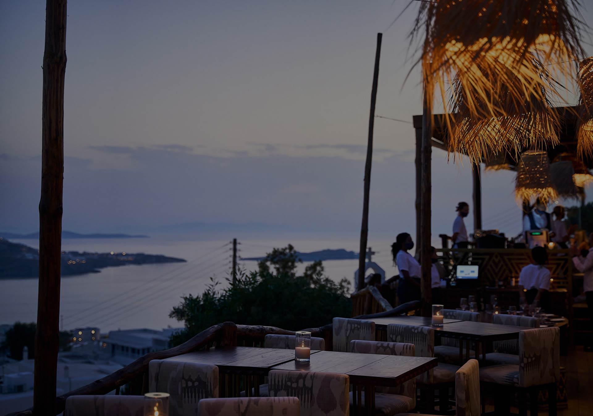 Italico Mykonos, Fun Dining